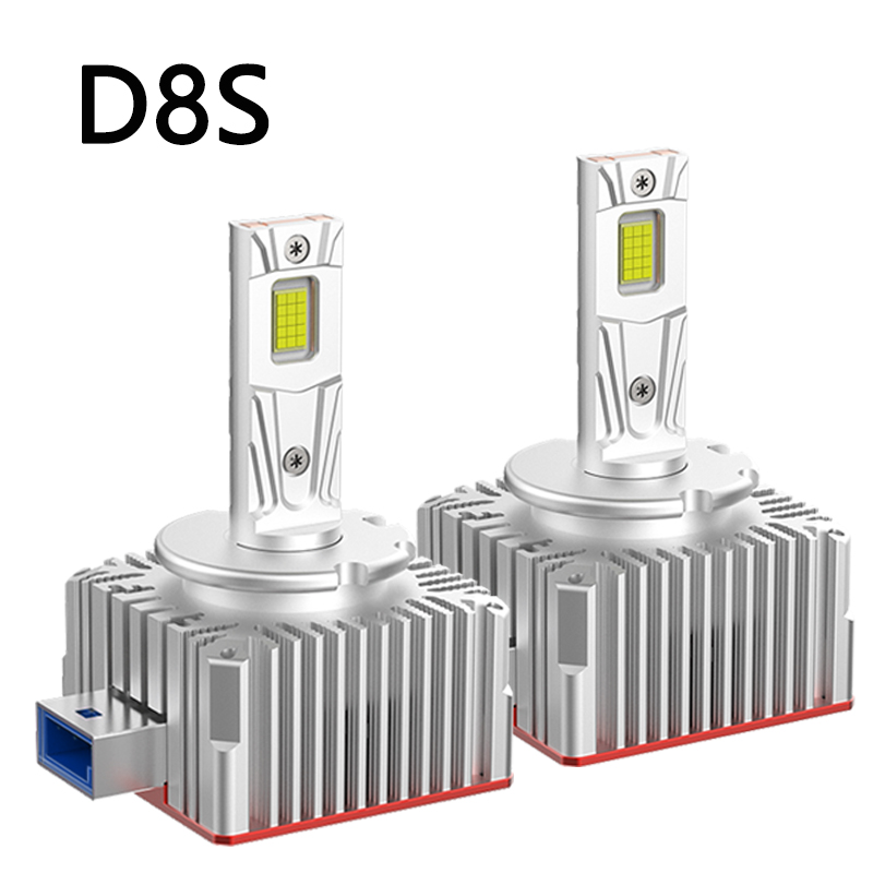 D系列D1S D3S LED汽车大灯灯泡D2R D2S D4R D4S D5S D8S涡轮灯6000K 汽车灯即插即用HID转换套件