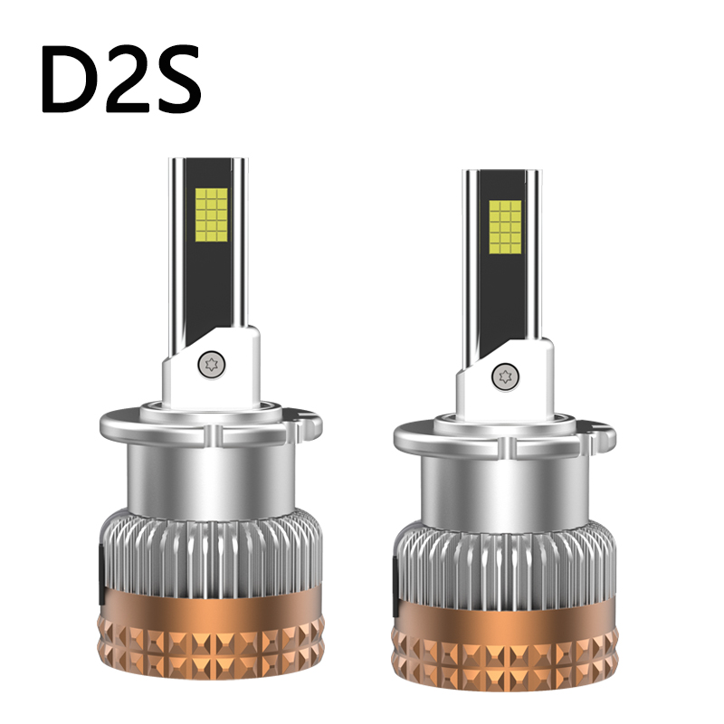 D系列 D1S D3S LED大灯HID 300W D2S D2R D4S D4R D8S汽车灯带风扇LED Canbus汽车灯泡1:1氙气12V 24V即插即用