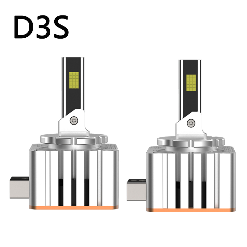 D系列 D1S D3S LED大灯HID 300W D2S D2R D4S D4R D8S汽车灯带风扇LED Canbus汽车灯泡1:1氙气12V 24V即插即用