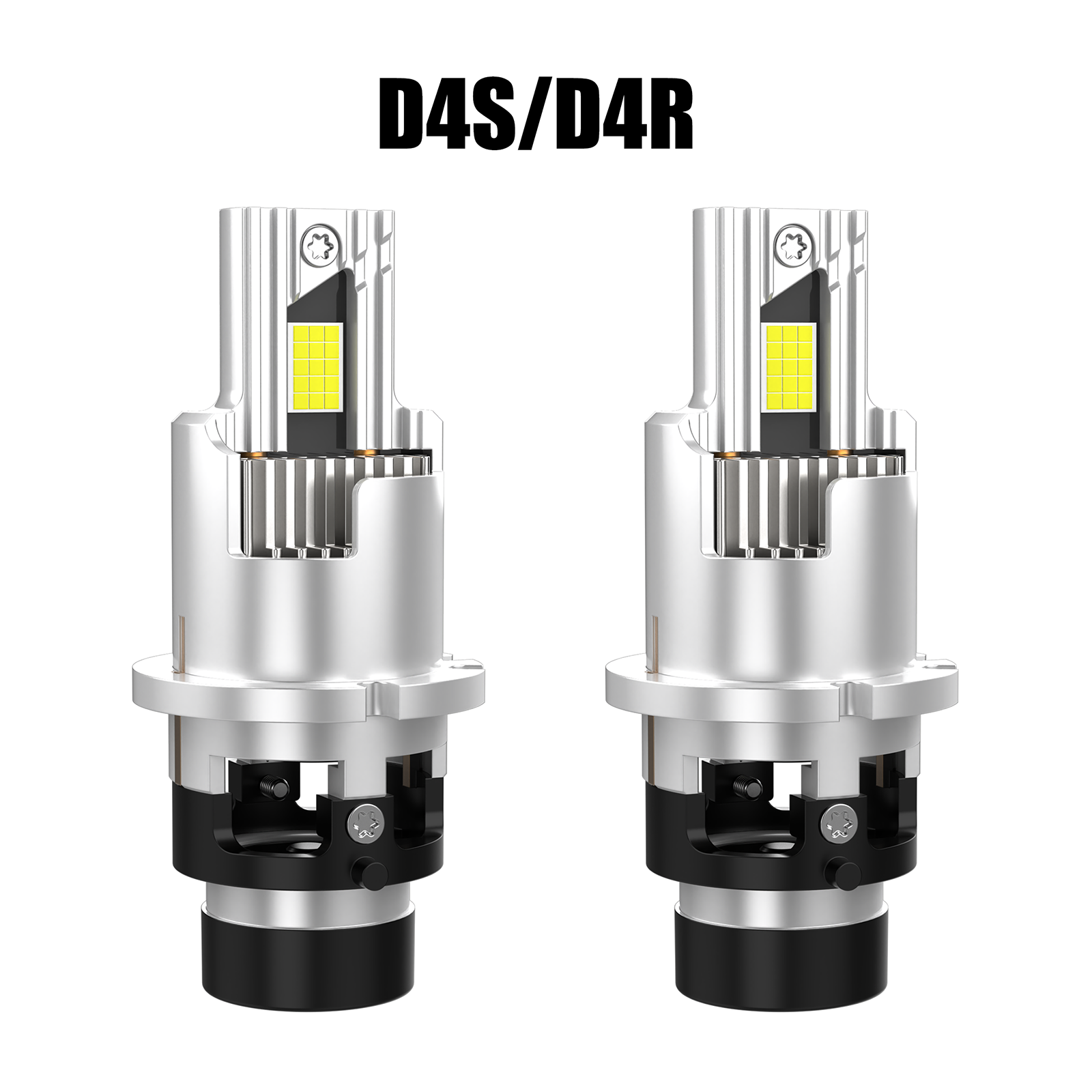 D2S/D2R D4S/D4R直插式LED汽车大灯LED 6000K即插即用大功率高亮度LED灯