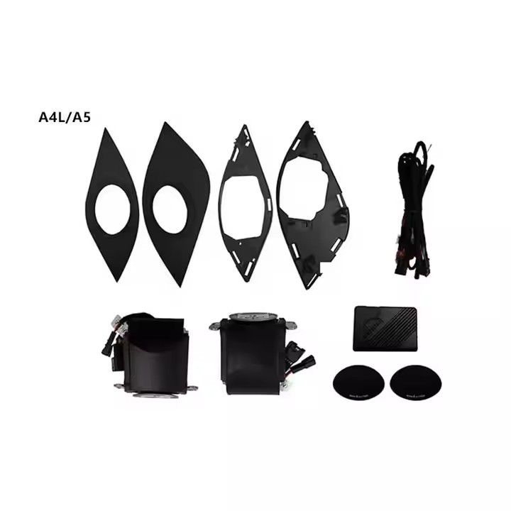 Led Car Interior Ambient Lighting Tweeter Speaker Decoration for Audi A4L A5 2017-2024 B9 Lift Horn Light