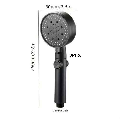 1个，RV手持式淋浴头支架，无冲孔可调淋浴棒支架，通用墙钩支架，手持式淋浴头支架FST-UUH