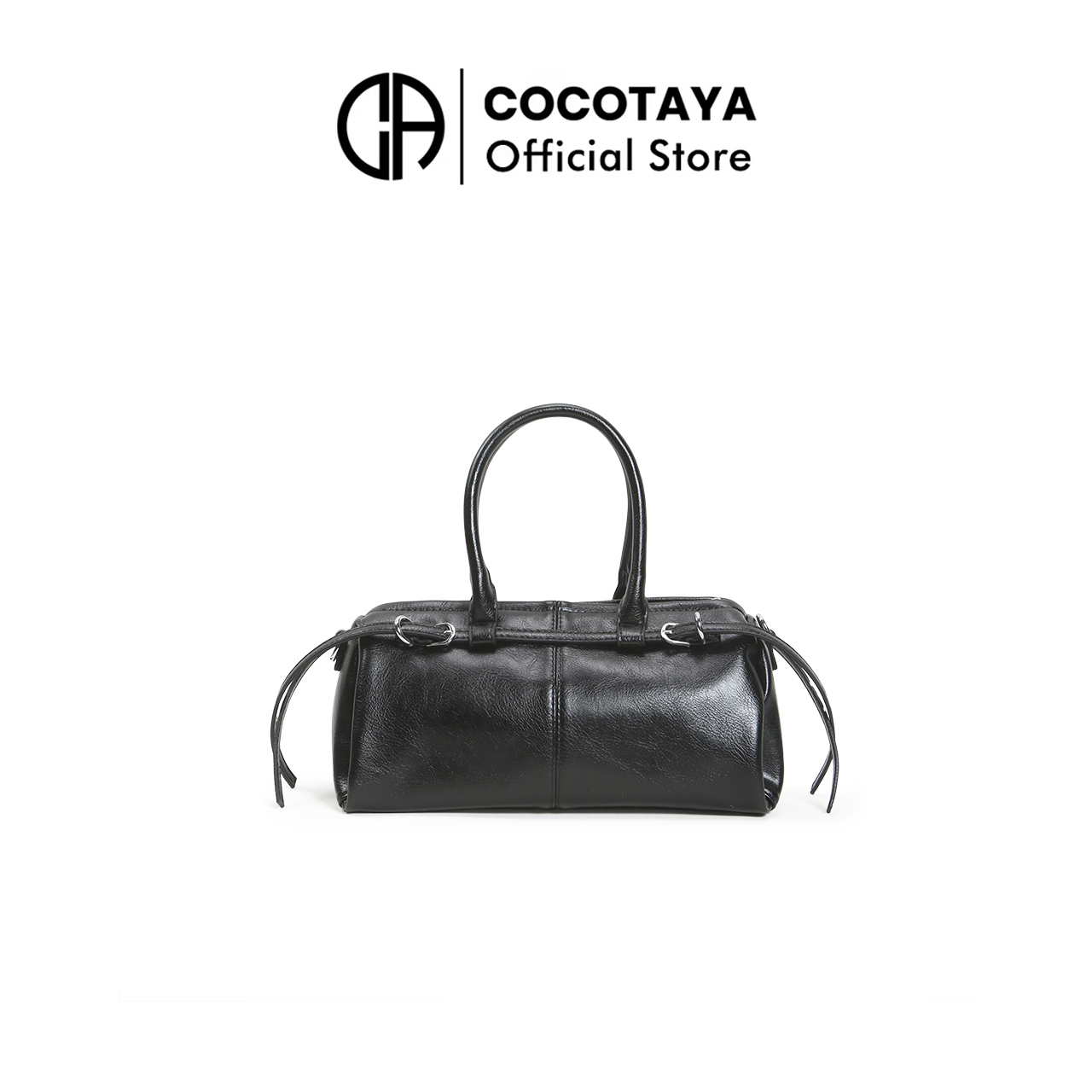 COCOTAYA热销爆款复古高级感pu皮手提包时尚百搭通勤女包