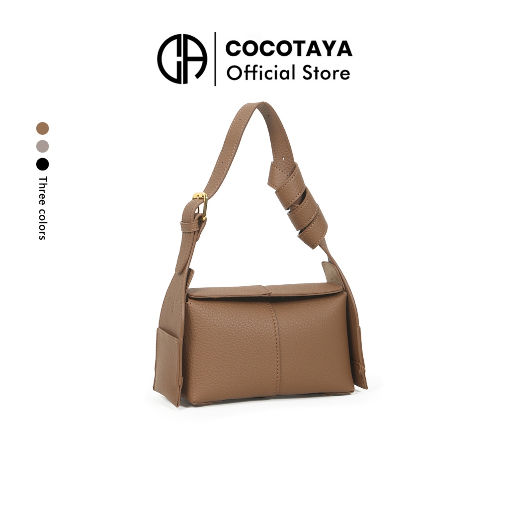 COCOTAYA新品首发时尚百搭软皮女士单肩包简约pu皮斜挎包