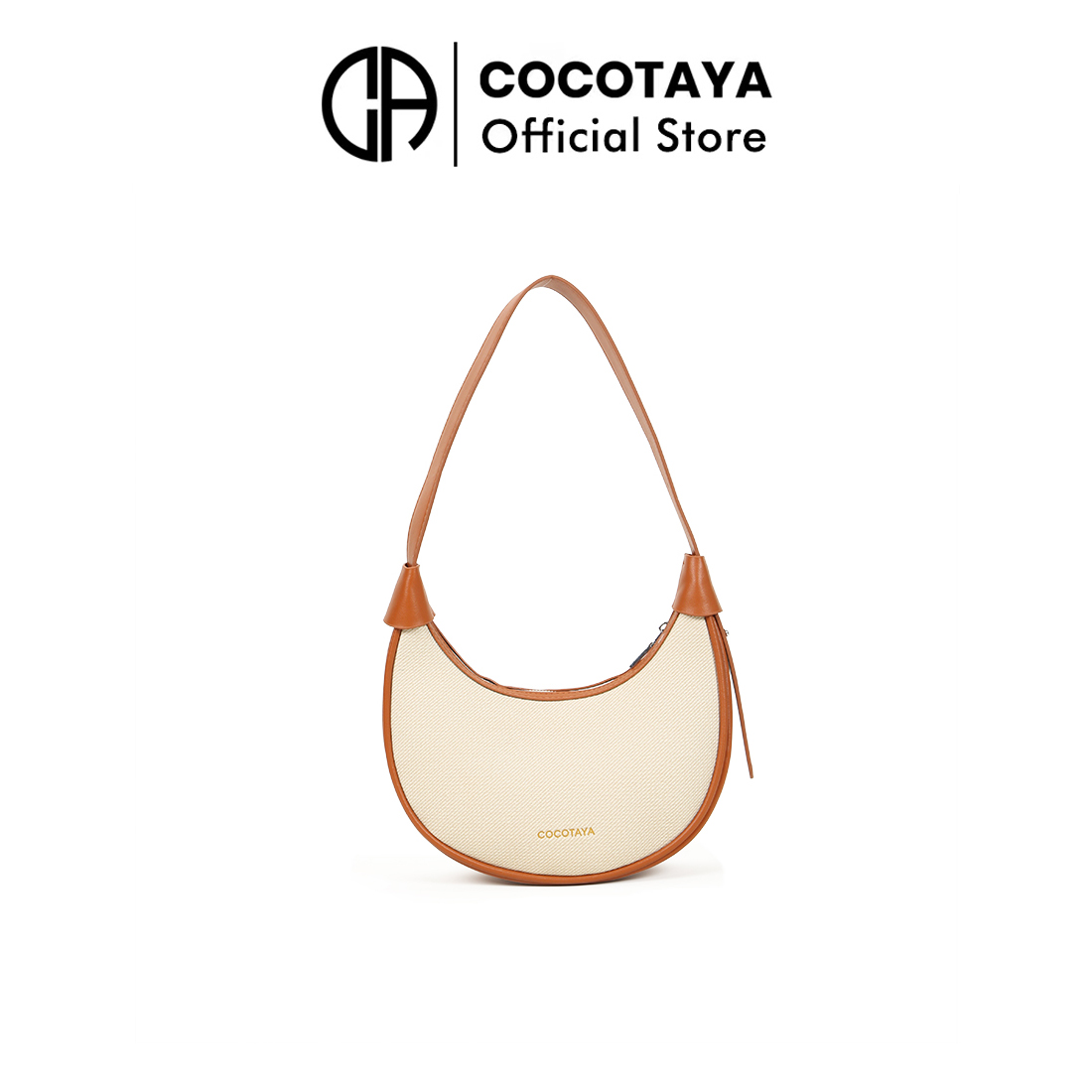 COCOTAYA热销爆款简约时尚pu皮腋下包纯色百搭通勤女士手提包