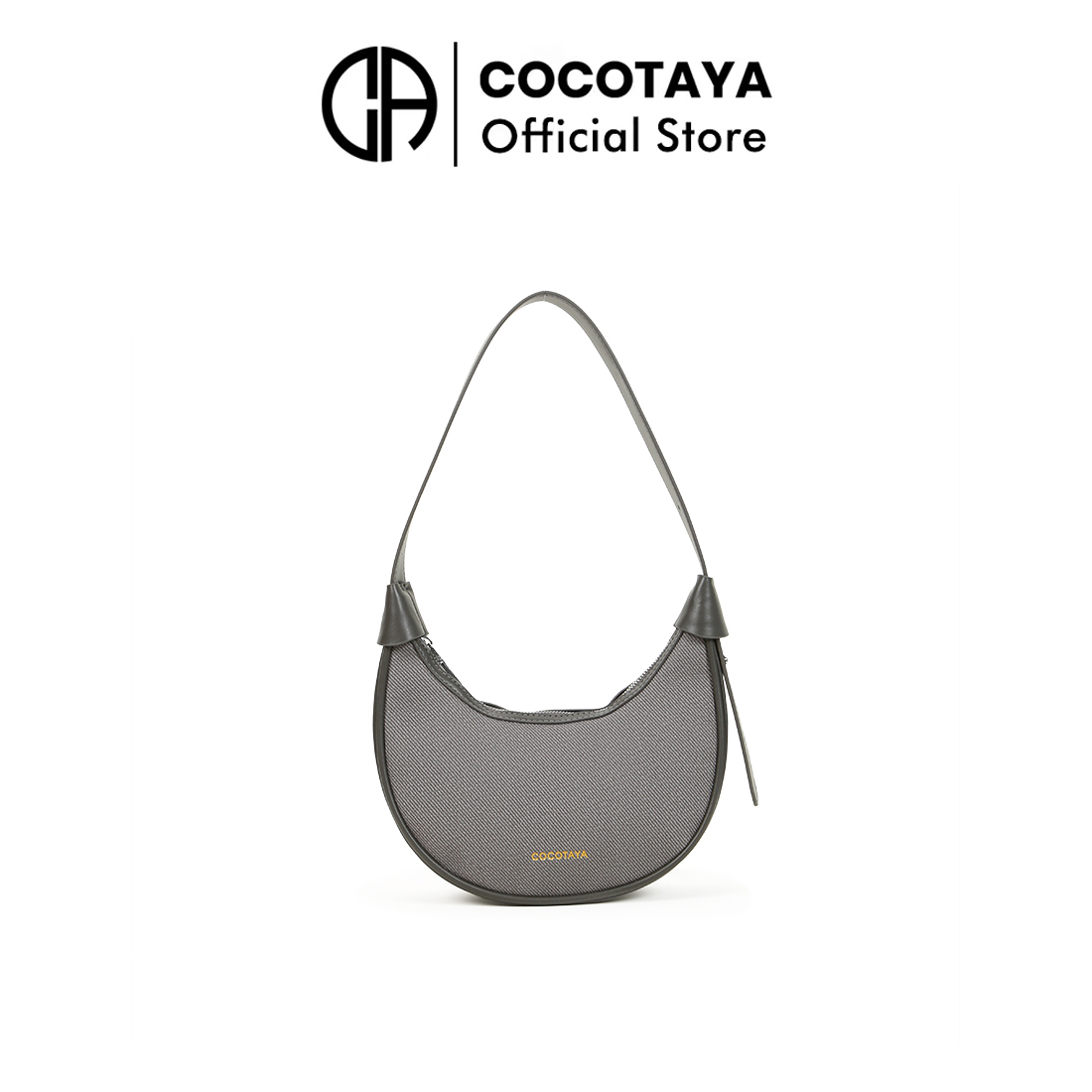 COCOTAYA热销爆款简约时尚pu皮腋下包纯色百搭通勤女士手提包