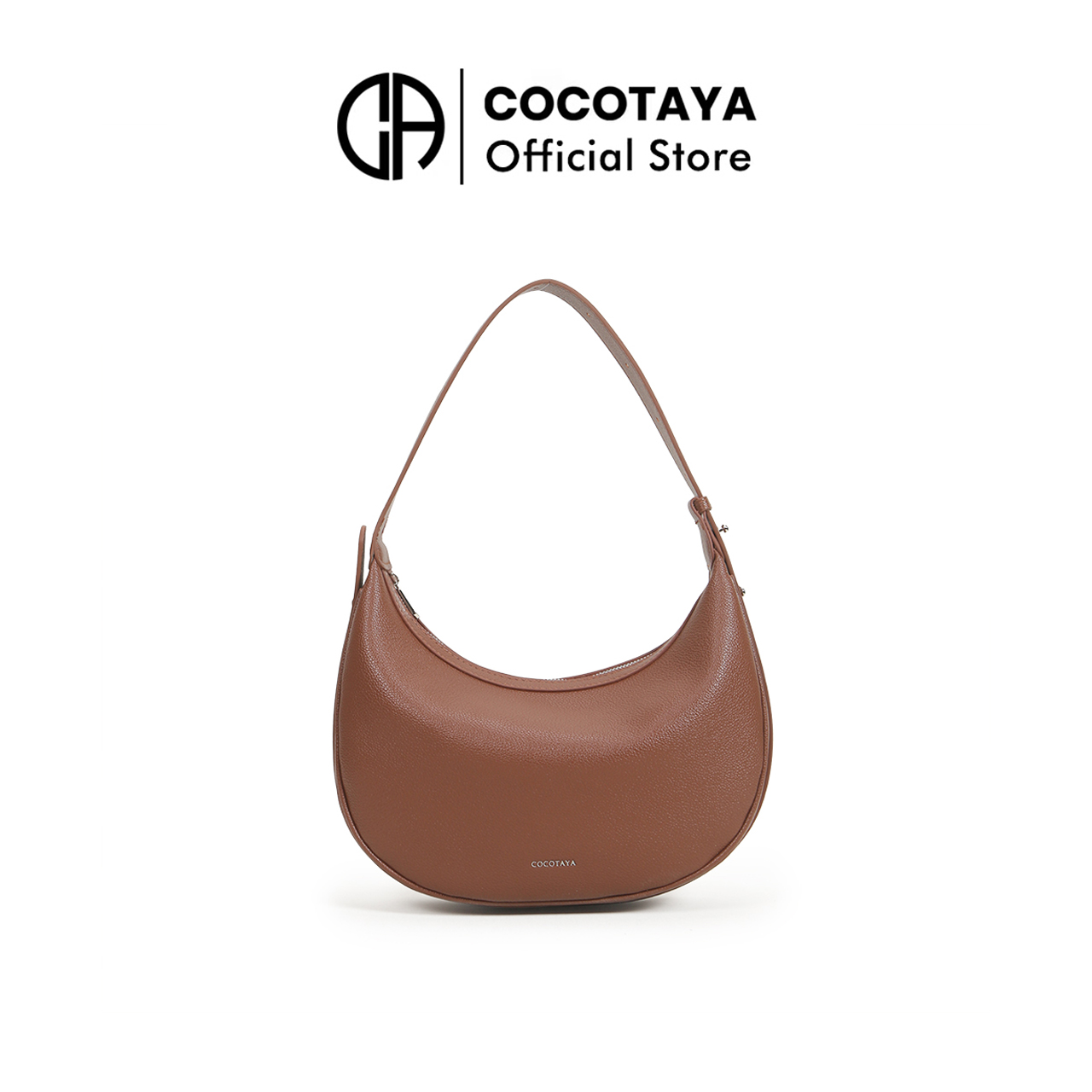 COCOTAYA hot sale retro advanced puff leather underarm bag simple fashion all-match women's handbag
