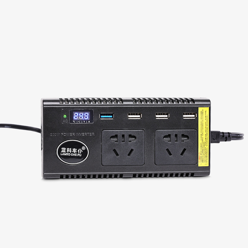 修正弦波逆变器车载迷你逆变器电器专用源头批发LK-4298