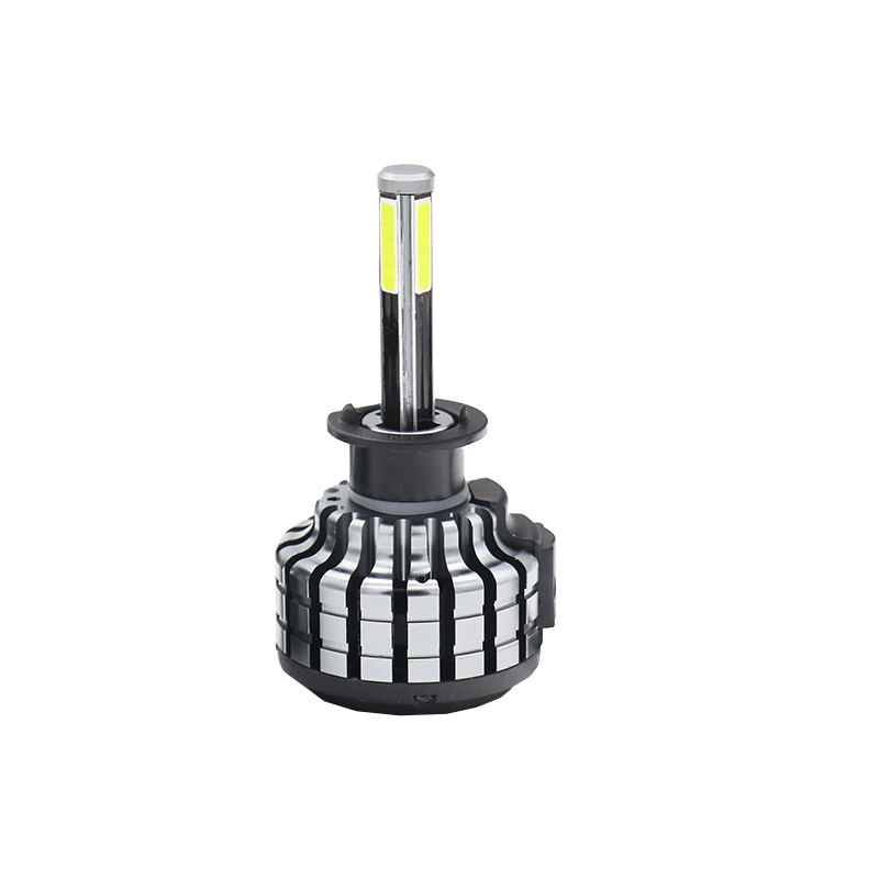 汽车六面发光led大灯COB灯珠前头灯，6面led大灯