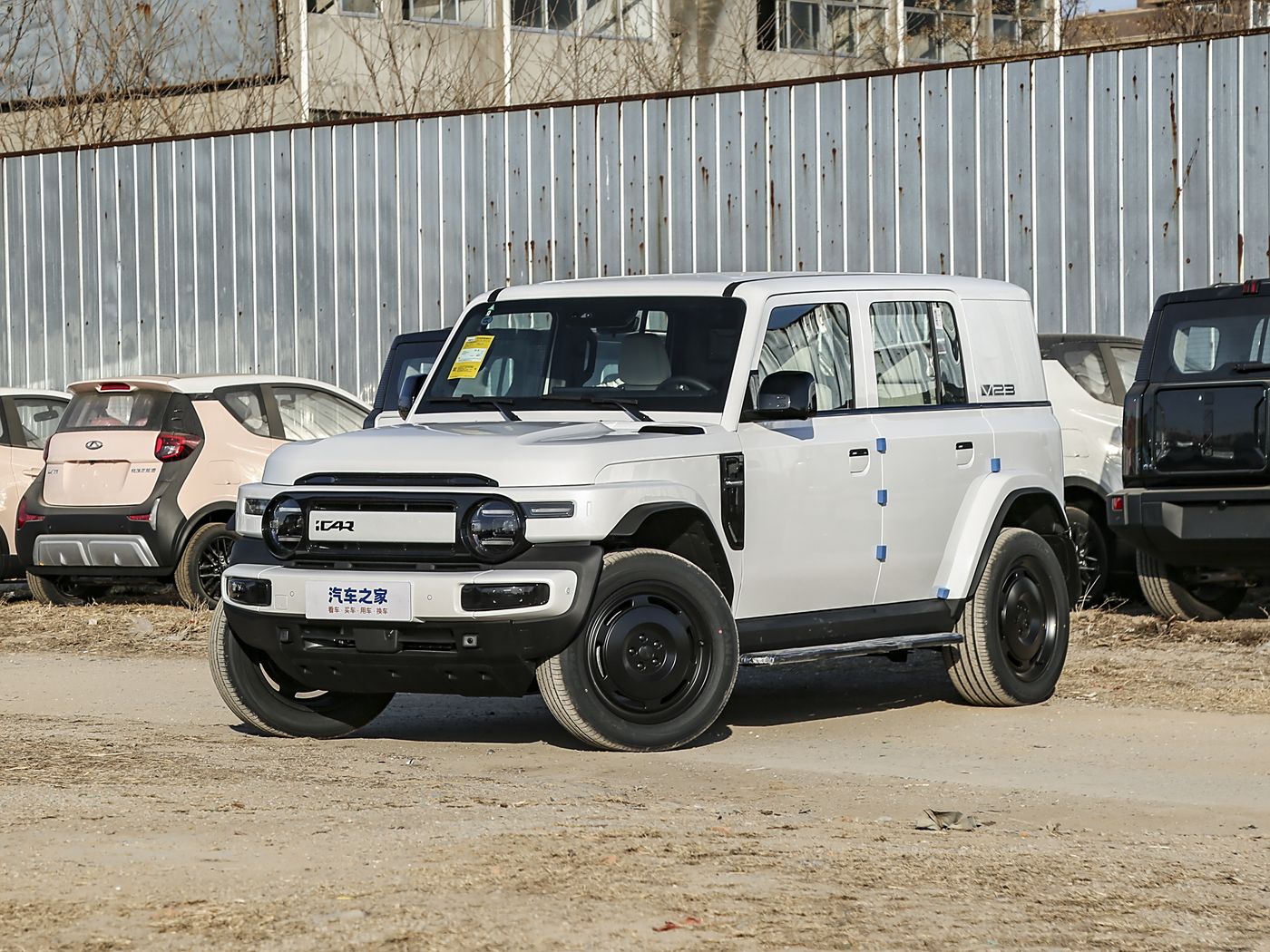 奇瑞新能源iCAR-V23-2025款401两驱智驾版FOB宁波，最小起订量：3-4 件（一个40 英尺高柜集装箱）（可混合包装），新车