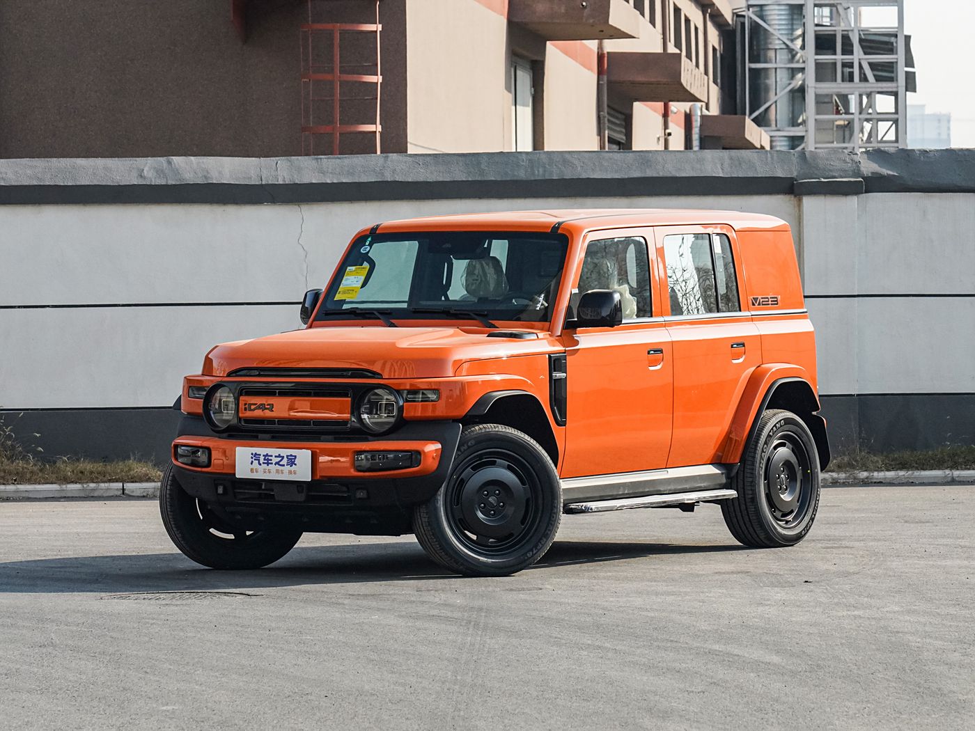 奇瑞新能源iCAR-V23-2025款401两驱智驾版FOB宁波，最小起订量：3-4 件（一个40 英尺高柜集装箱）（可混合包装），新车