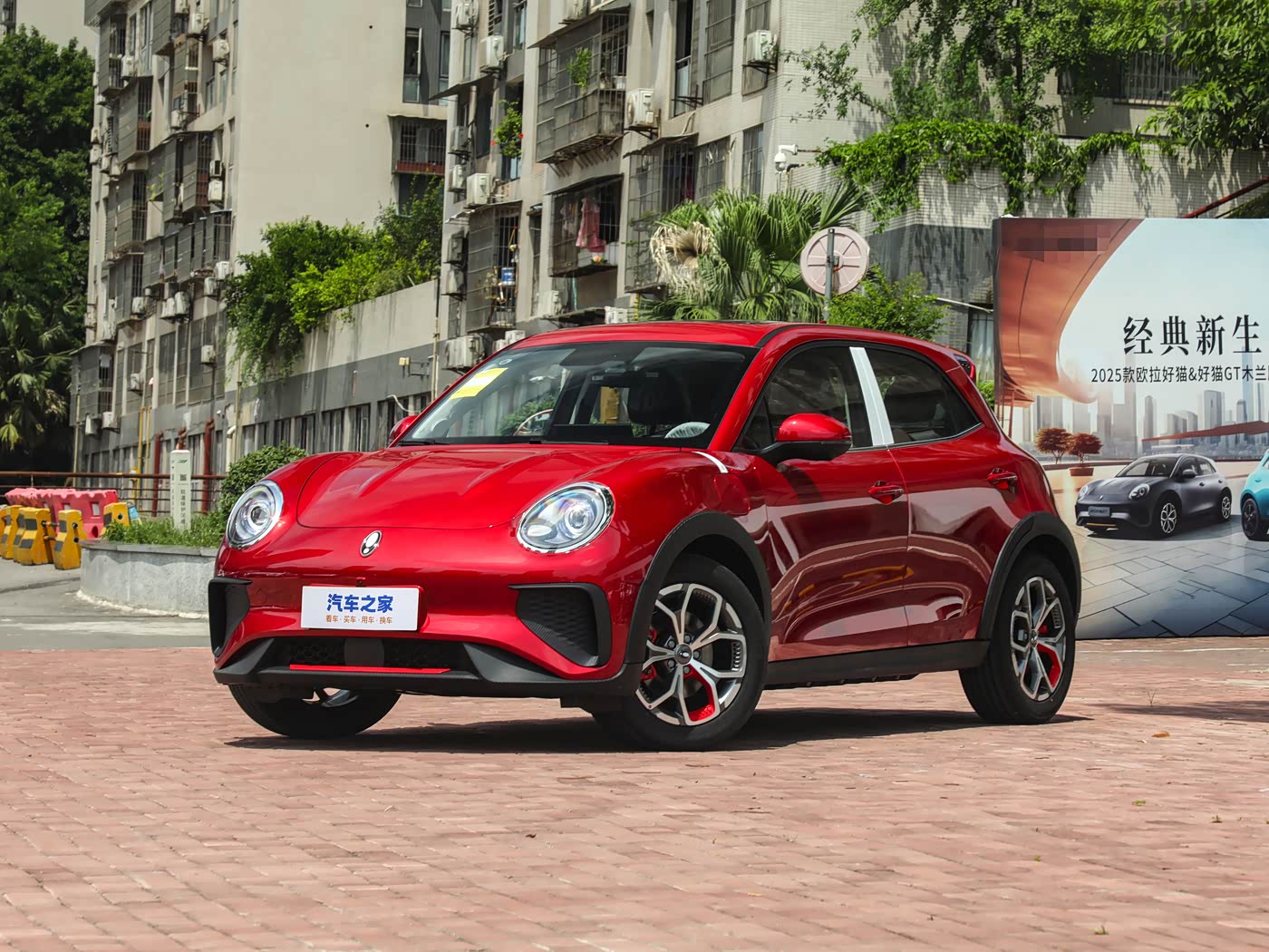 欧拉好猫GT 2025款 纯电动 木兰版 430km 豪华型 FOB宁波，最小起订量：3-4 件（一个40 英尺高柜集装箱）（可混合包装），新车