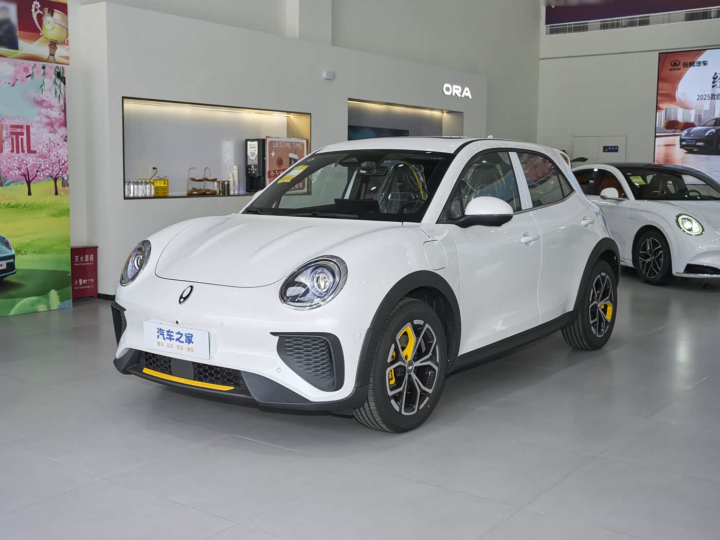 欧拉好猫GT 2025款 纯电动 木兰版 430km 尊荣型 FOB宁波，最小起订量：3-4 件（一个40 英尺高柜集装箱）（可混合包装），新车