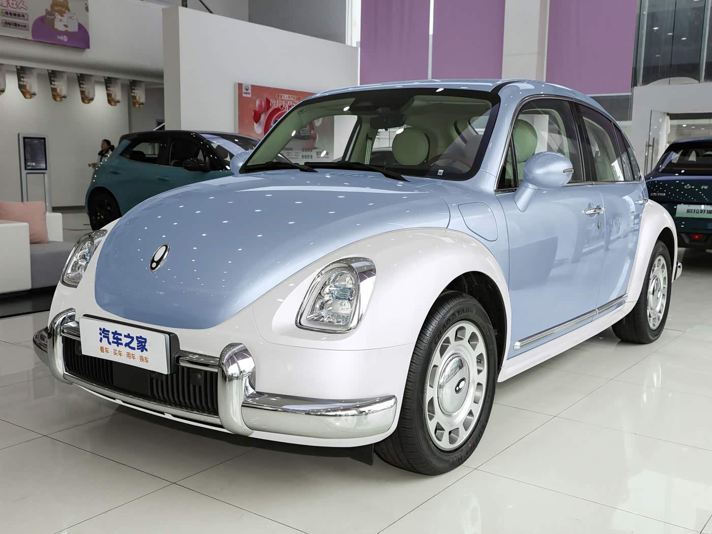 欧拉芭蕾猫 2023款401km 纯电动 豪华型 FOB宁波，最小起订量：3-4 件（一个40 英尺高柜集装箱）（可混合包装），新车