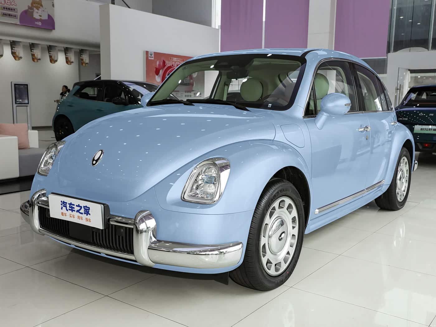 欧拉芭蕾猫 2023款401km 纯电动 豪华型 FOB宁波，最小起订量：3-4 件（一个40 英尺高柜集装箱）（可混合包装），新车