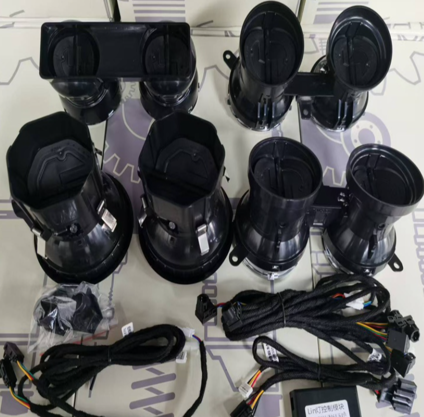 奔驰大GW463 发光涡轮出风口  空调出风口 改装件A级/CLA