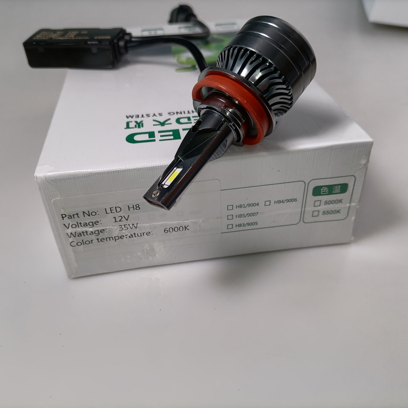 OE:H8 12V 55 瓦 6000K 高光效 LED 自动前大灯套件 汽车前大灯灯泡 LED 灯泡