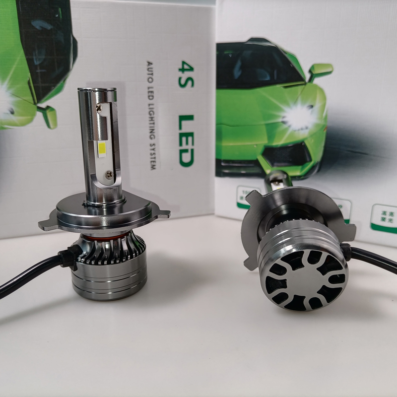 OE:H4 12V 55 瓦 6000K 高光效 LED 自动前大灯套件汽车前大灯灯泡 LED 灯泡