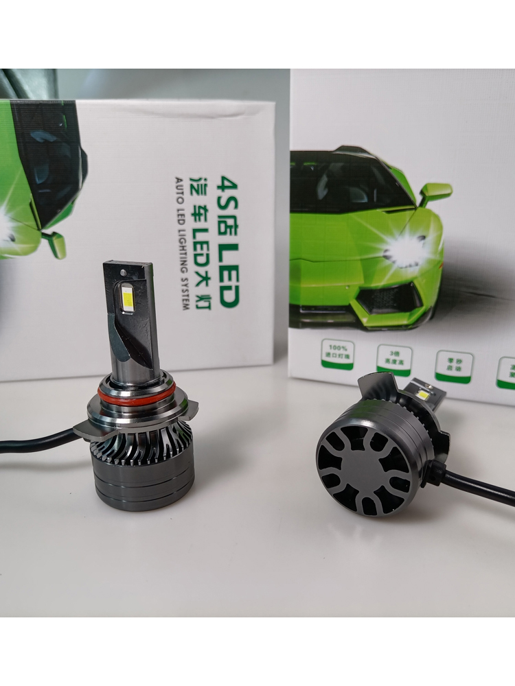 OE:9012 12V 35W 6000K 高亮度 LED 自动前大灯套件  汽车前大灯灯泡  LED 灯泡