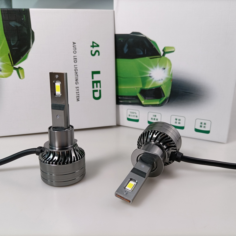 OE:H1 12V 55W 6000K 高亮度 LED 自动前大灯套件  汽车前大灯灯泡  LED 灯泡