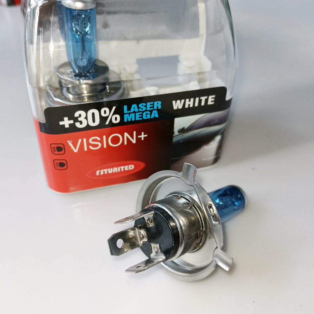 OE:H4 12V 100/90W 超级白色汽车卤素灯泡、摩托车卤素灯泡、汽车前灯卤素灯泡、摩托车卤素灯泡（通用型）