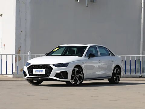 Audi A4L-2023-40-TFSI-стильный динамичный FOB Ningbo, минимальный объем заказа: 3-4 шт. (один 40-футовый высокий контейнер) (смешиваемая упаковка), подержанный автомобиль, бензиновый автомобиль