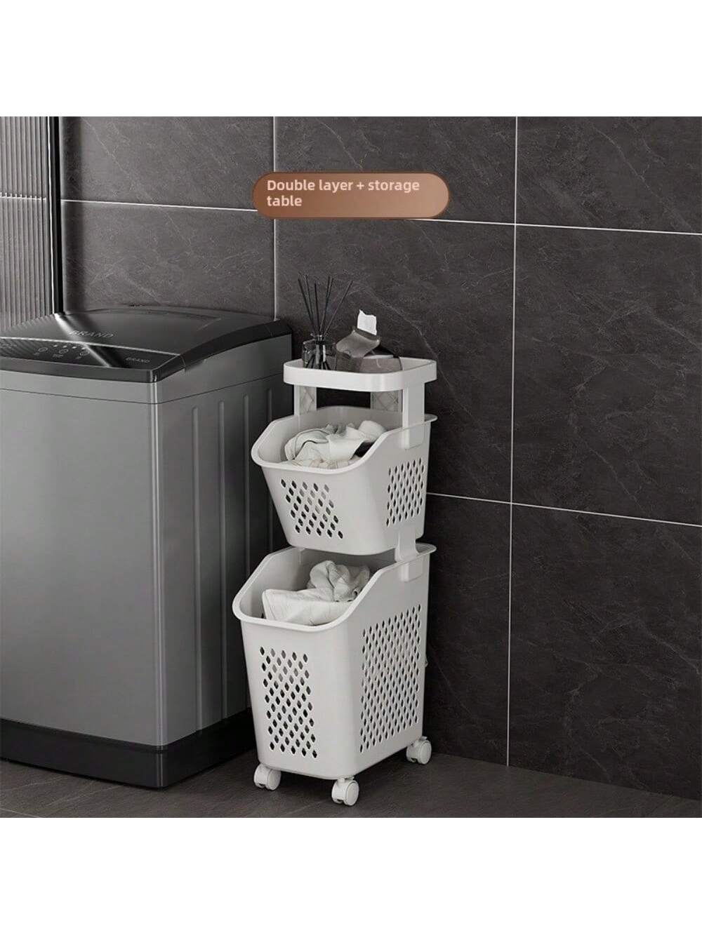 Зашитая грязная корзина для домашнего хранения грязной одежды корзина для ванной комнаты