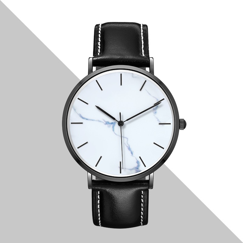 进口石英机芯仿大理石面男表