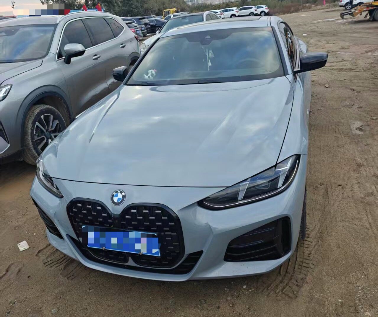 宝马4系 2024款 进口宝马430i M运动曜夜套装,汽油，FOB宁波，最小起订量：3-4-件（一个40-英尺高柜集装箱）（可混合包装），二手车,表显里程：1.10万公里首次上牌时间：2024年09月