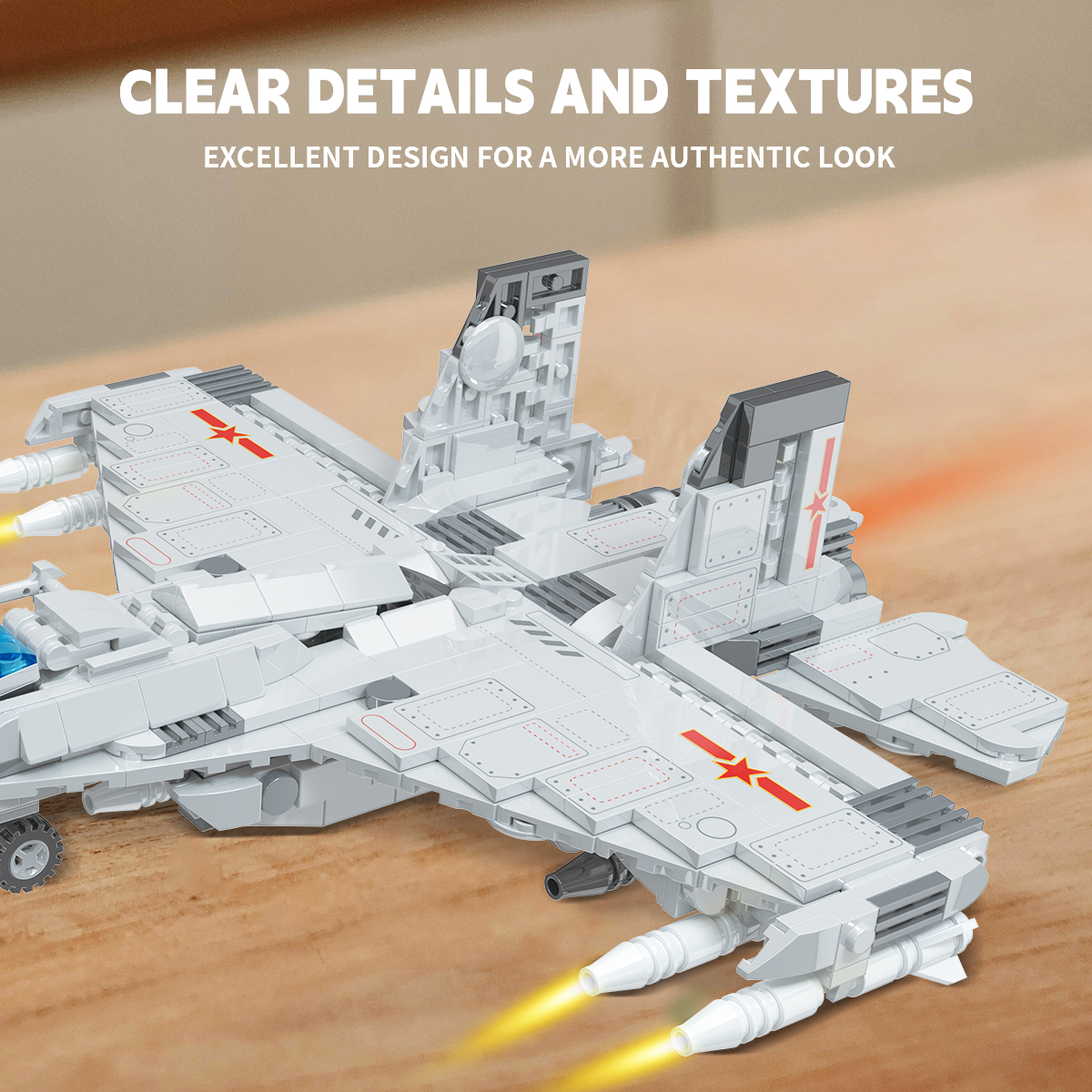 军用模型积木700+pcs小颗粒组装解压玩具军迷收藏玩具礼物