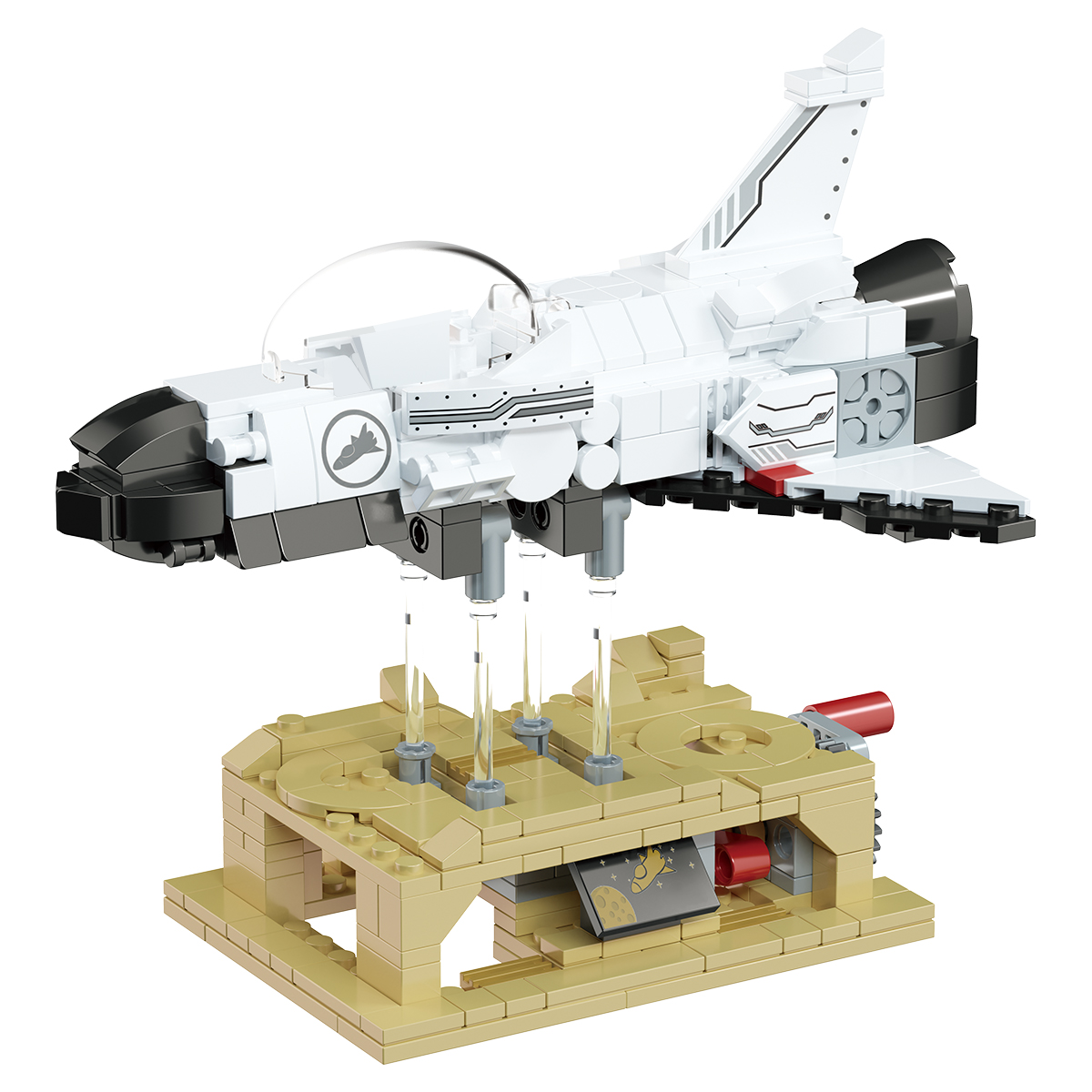 航空系列模型套装，小颗粒拼装，6-12岁男孩的最佳礼物