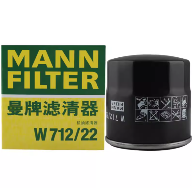 曼牌 机油滤清器 W 712/22