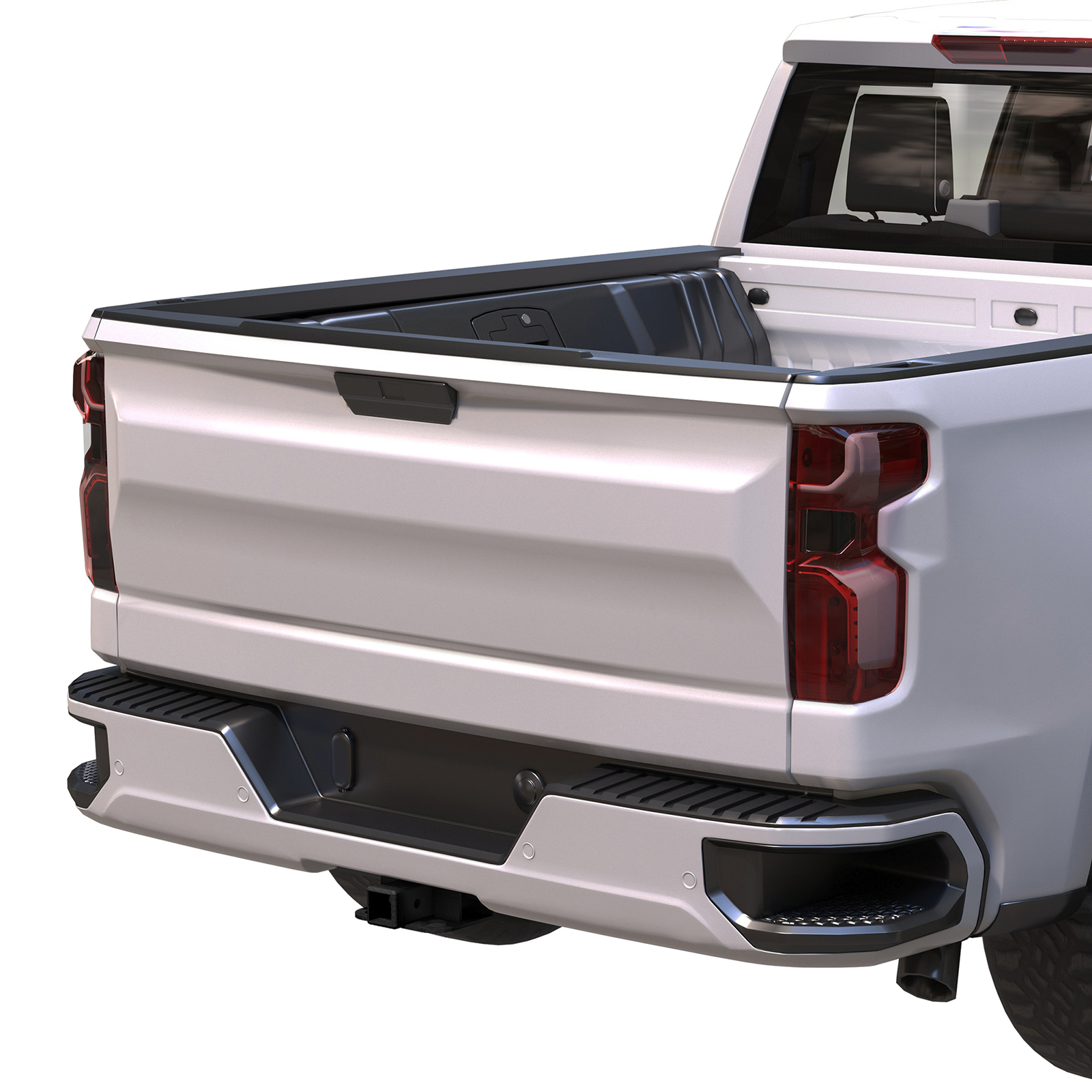 适用于 2014-2018 款雪佛兰 Silverado 1500 所有车型 / GMC Sierra 1500 所有车型的后拖车杆 