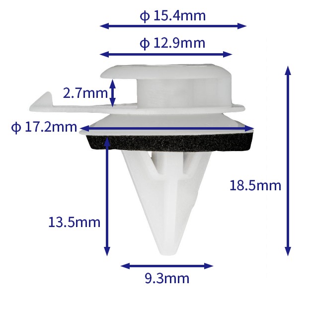 汽车卡扣紧固件(100个/包) 路虎:LPN500050