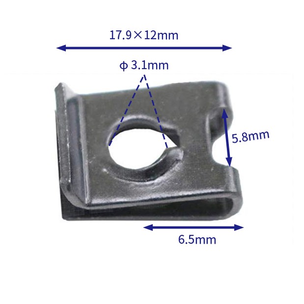 汽车卡扣紧固件(100个/包) 现代:13357-06017