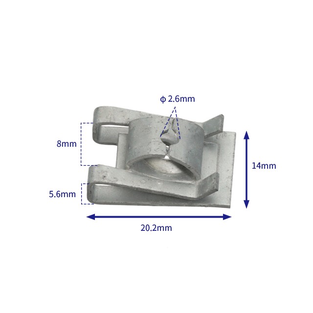 自動車バックル留め具 (100個/バッグ) フォード: W704277-S439