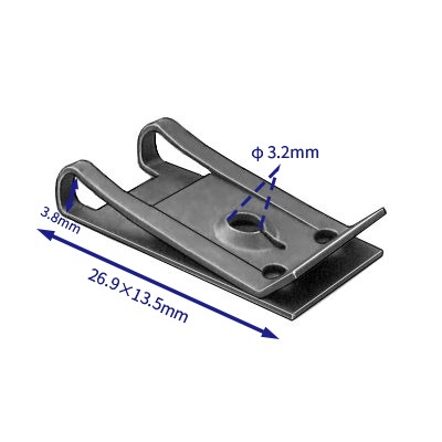 汽车卡扣紧固件(100个/包) 福特:381863-S2;通用:9433155;9440178;11504531