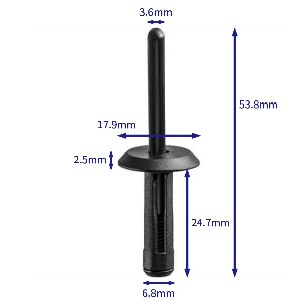 汽车卡扣紧固件(100个/包) 通用:10109689;12337915