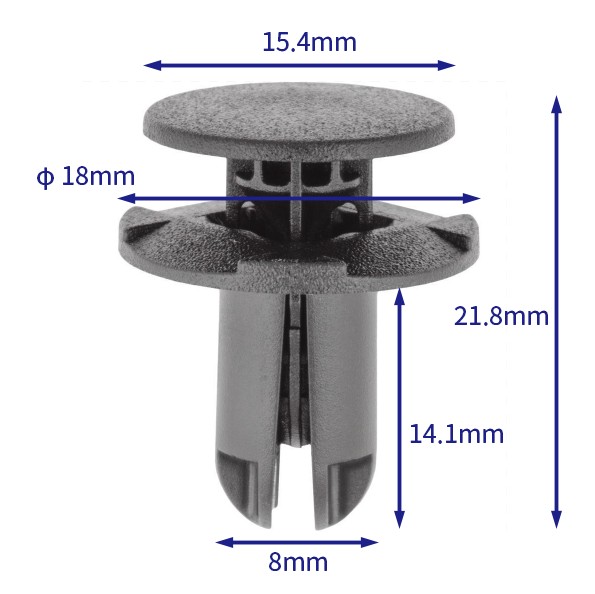汽车卡扣紧固件(100个/包) 现代:86595-2T500；14206-08250B