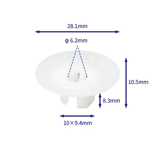 汽车卡扣紧固件(100个/包) 丰田:90467-06188;90467-10159;90467-06199