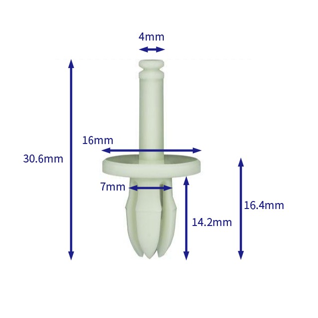 汽车卡扣紧固件(100个/包) 大众:5K0837975A