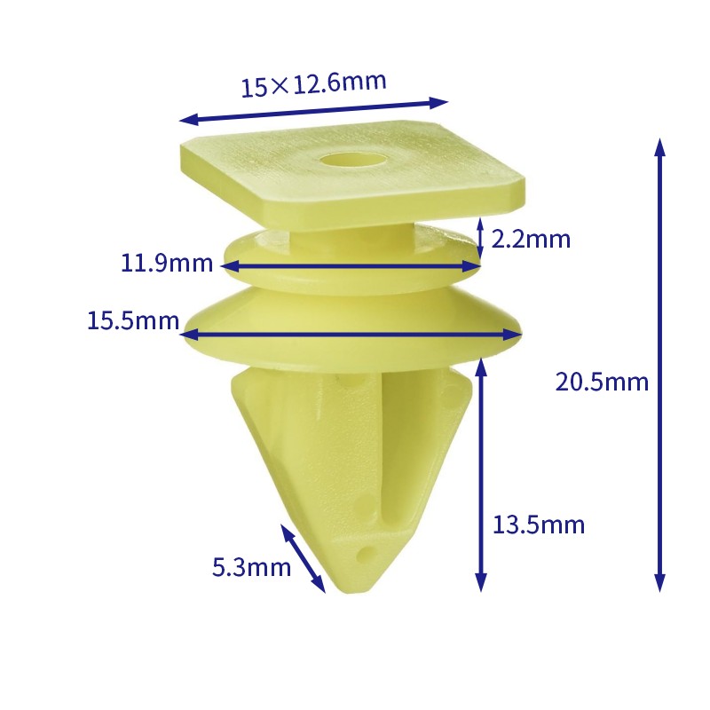 汽车卡扣紧固件(100个/包) 丰田:90467-09198