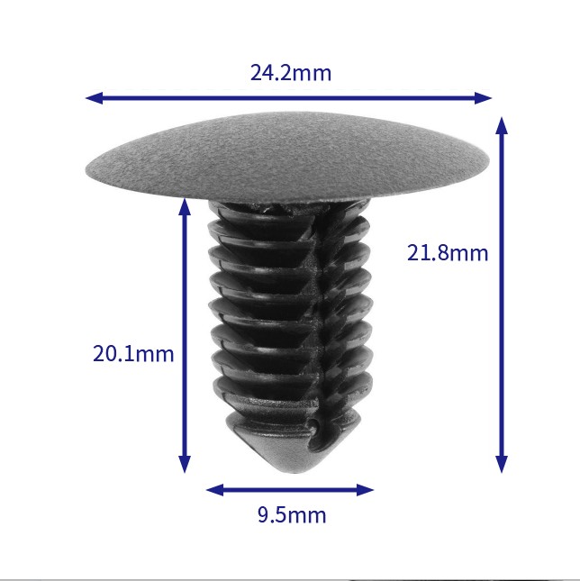 汽车卡扣紧固件(100个/包) 福特:W705681-S300;克莱斯勒:6505667-AA