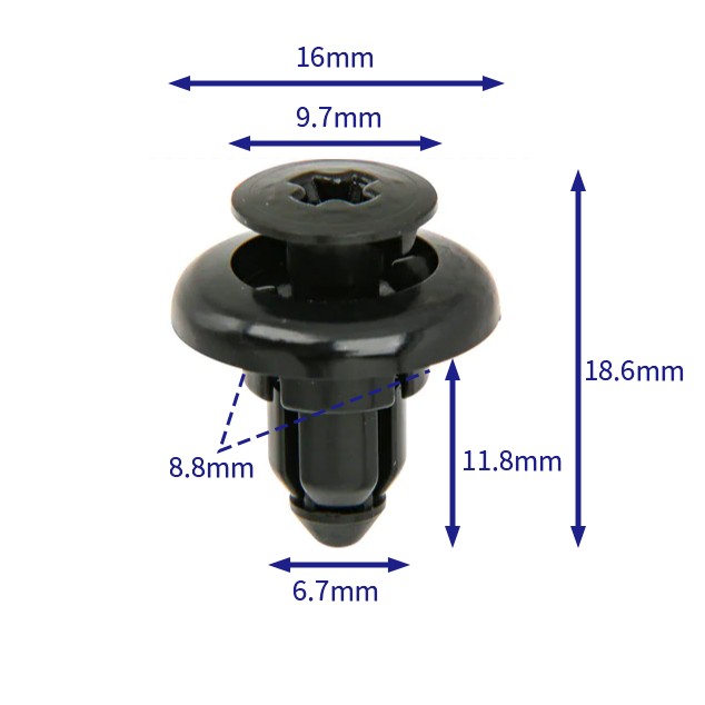 汽车卡扣紧固件(100个/包) 铃木:09409-07325