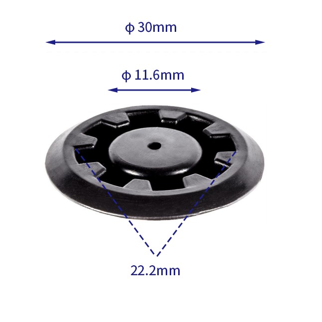 汽车卡扣紧固件(100个/包) 丰田:9095001620