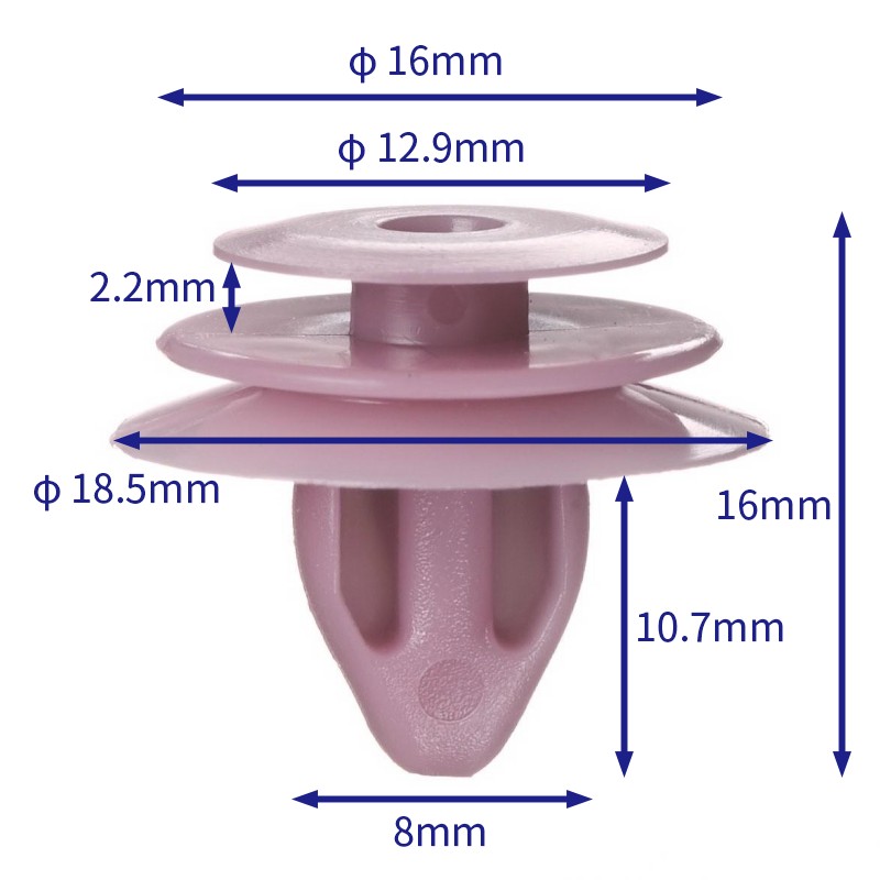 汽车卡扣紧固件(100个/包) 斯巴鲁:65548-GA250