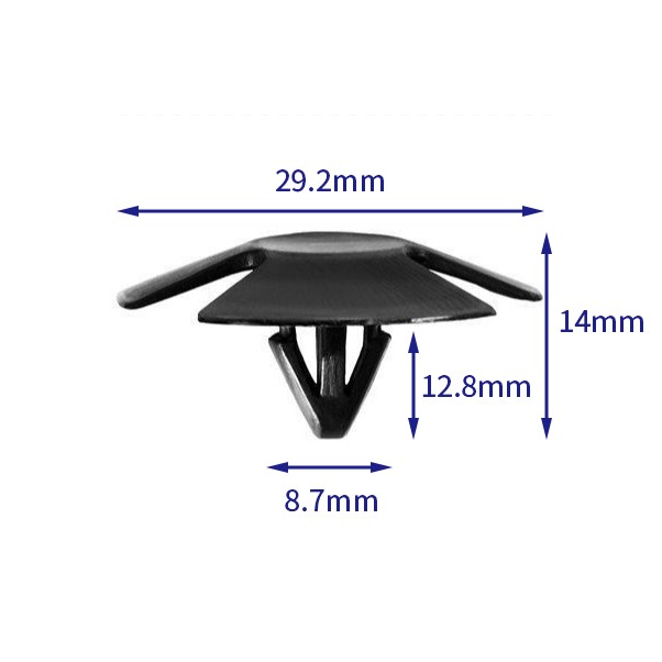 汽车卡扣紧固件(100个/包) 克莱斯勒:4878883AA