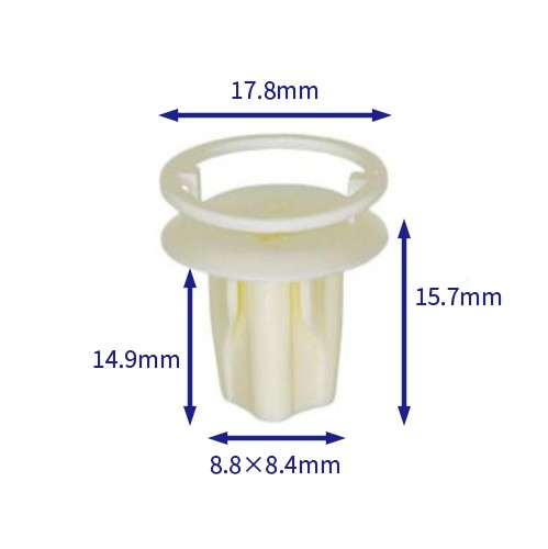 汽车卡扣紧固件(100个/包) 丰田:90189-06114