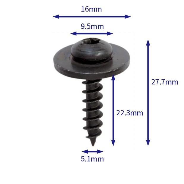 汽车卡扣紧固件(100个/包) 雷诺:7703017090;标致雪铁龙:6925N0