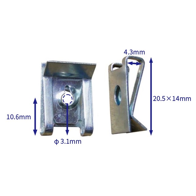汽车卡扣紧固件(100个/包) 雷诺:7703046146